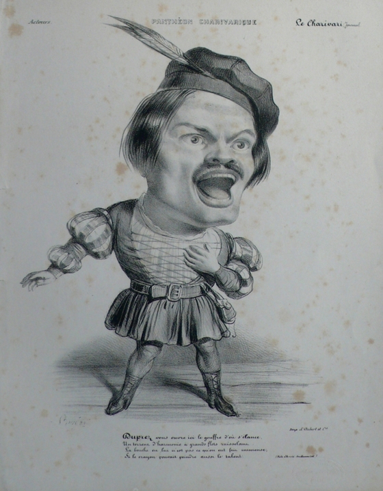 Benjamin : Duprez comedian