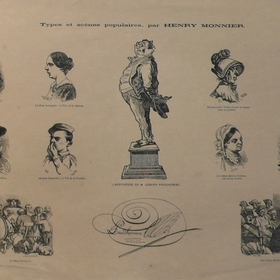 Monnier : Types populaires, Monnier, Henry Bonaventure (1799, Paris – 1877, Paris)