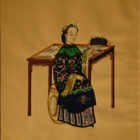Portrait of a court woman, Anonymous (China)